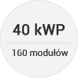 Domowa mini elektrownia fotowoltaiczna 40 kWp